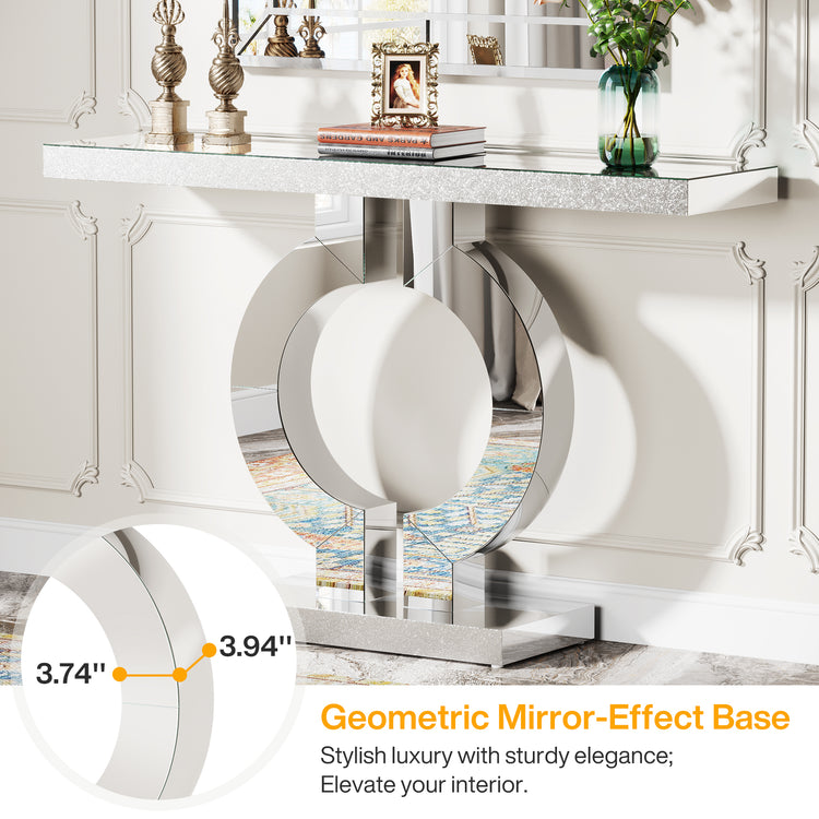 Mirrored Console Table