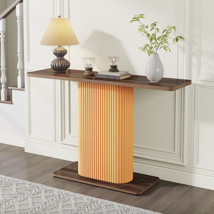 Wood Foyer Table
