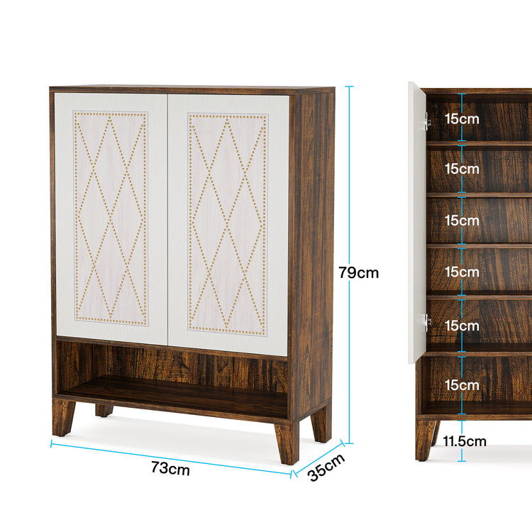 Wooden Shoe Cabinet