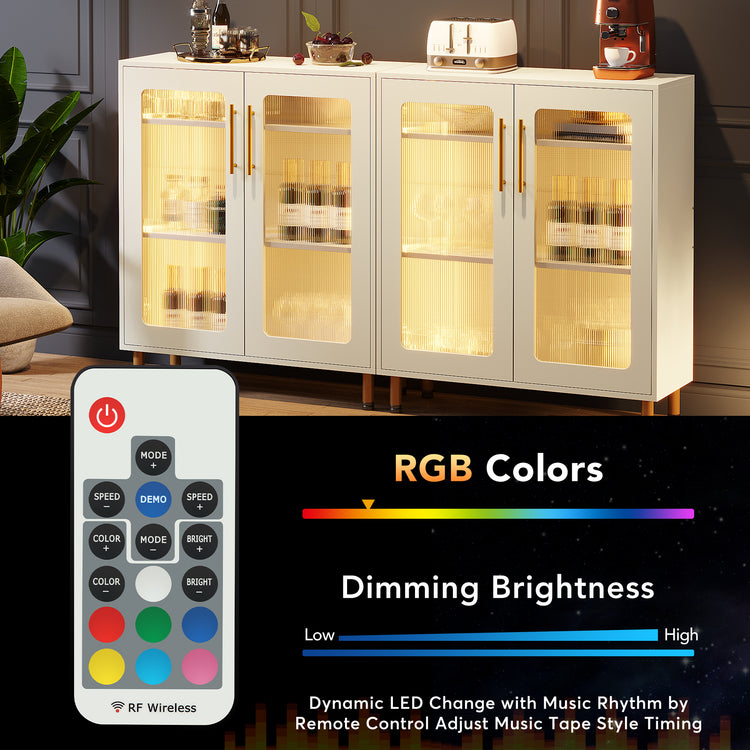 Acrylic Doors Sideboard