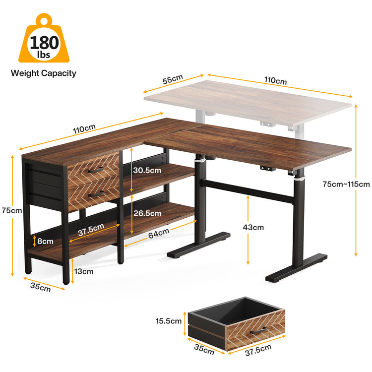 Height adjustable Desk