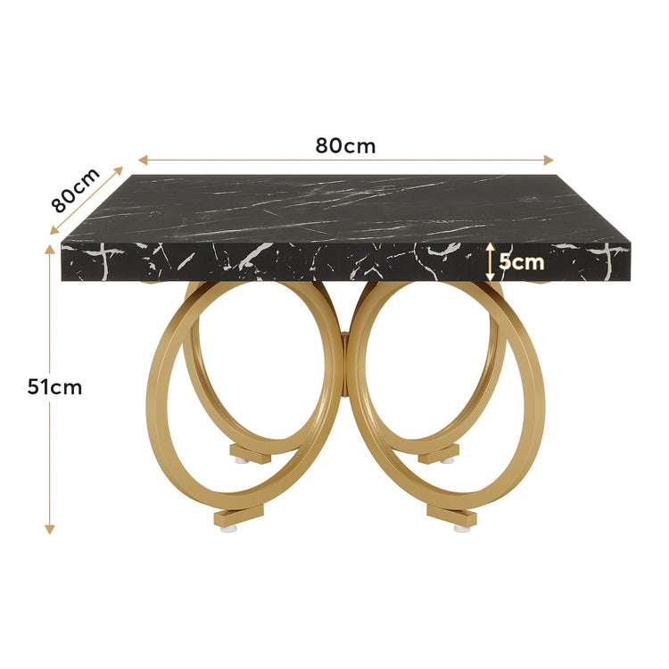 Square coffee table