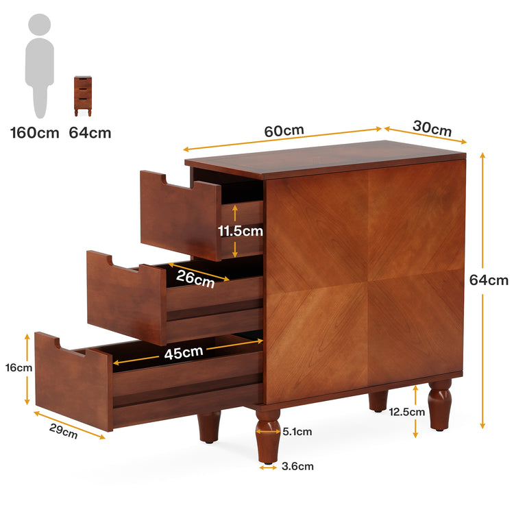 Solid Wood End Table