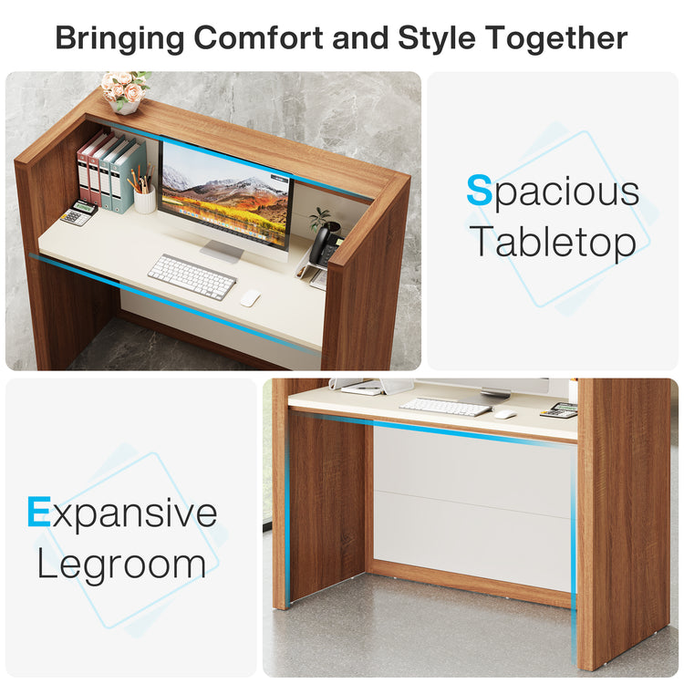 Modern Front Desk Retail Counter for Office