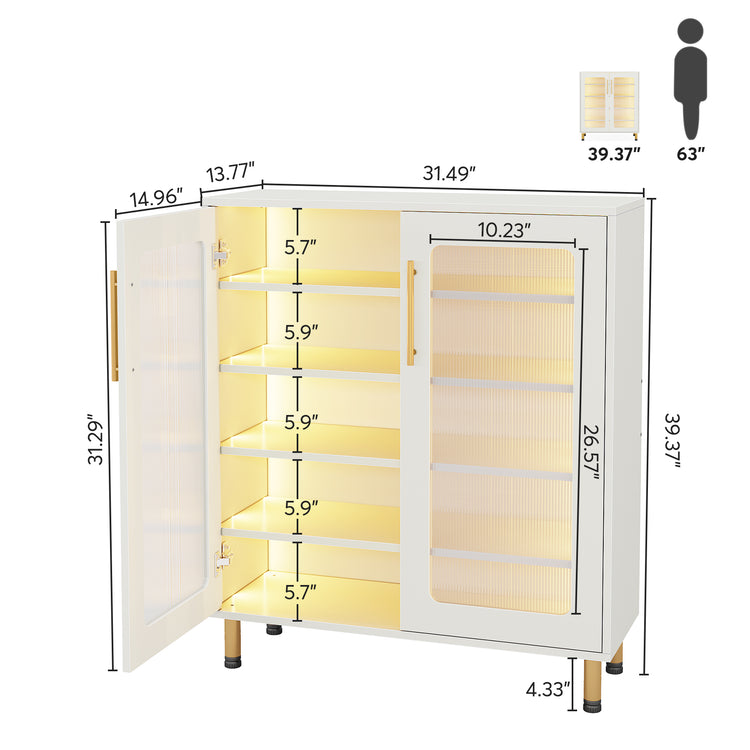 Acrylic Doors Sideboard