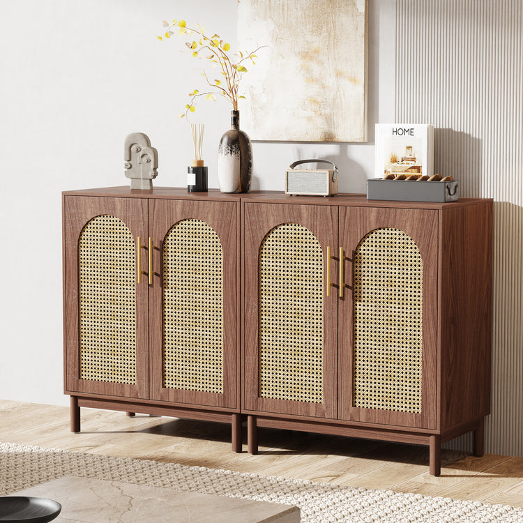 Accent Rattan Storage Cabinet