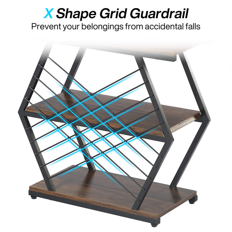 Industrial End Table