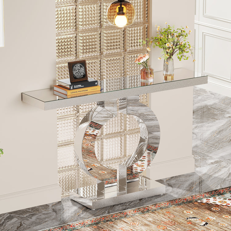 Mirrored Console Table