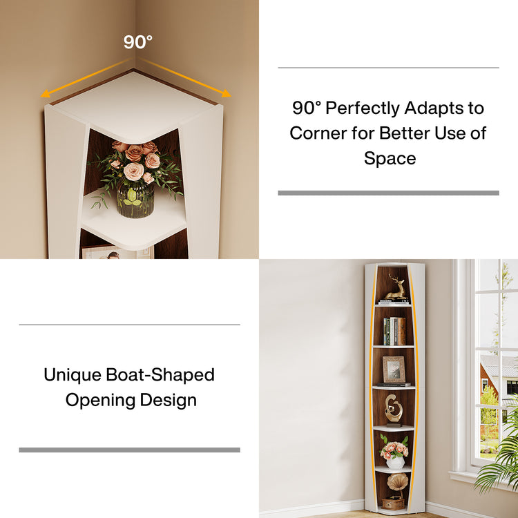 6-Tier Bookcase