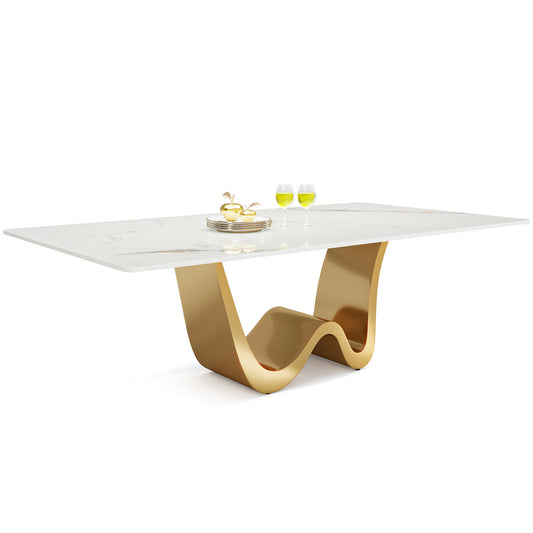 79" Rectangle Sintered Stone Dining Table