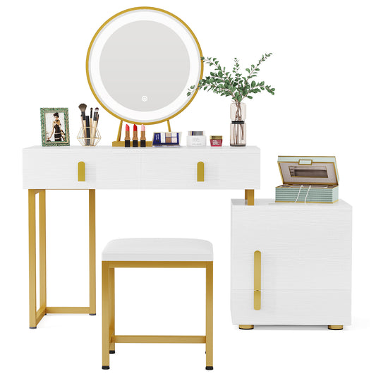 Makeup Vanity Table Set