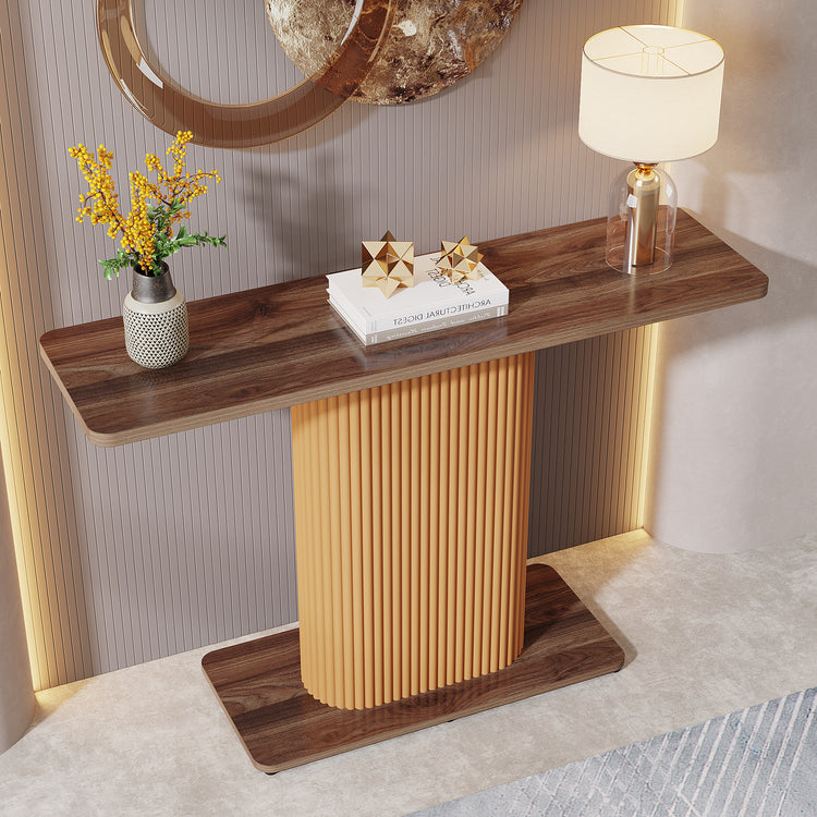 Wood Foyer Table