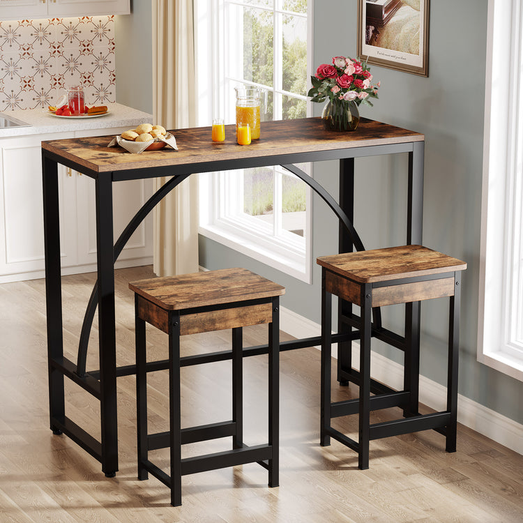 3-Piece Bar Table Set