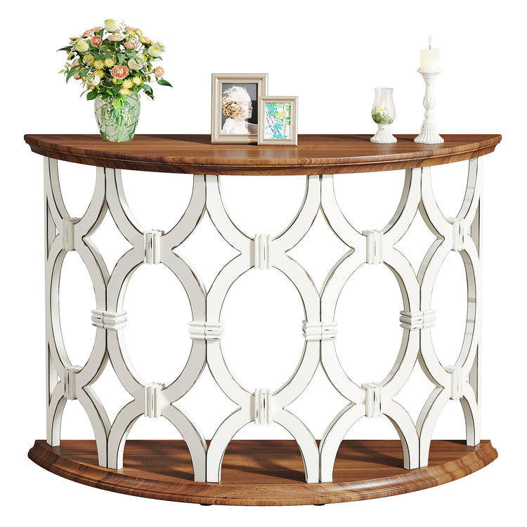 Half-Moon Console Table