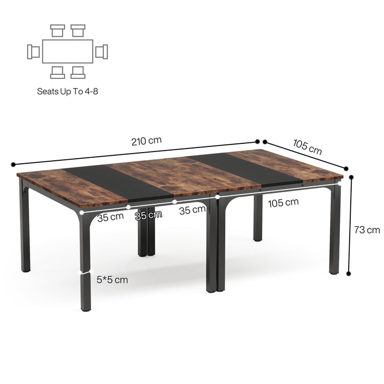 2-Piece Conference Table