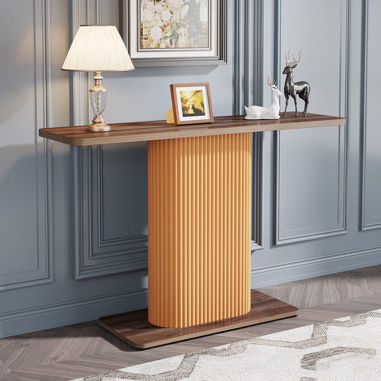 Wood Foyer Table