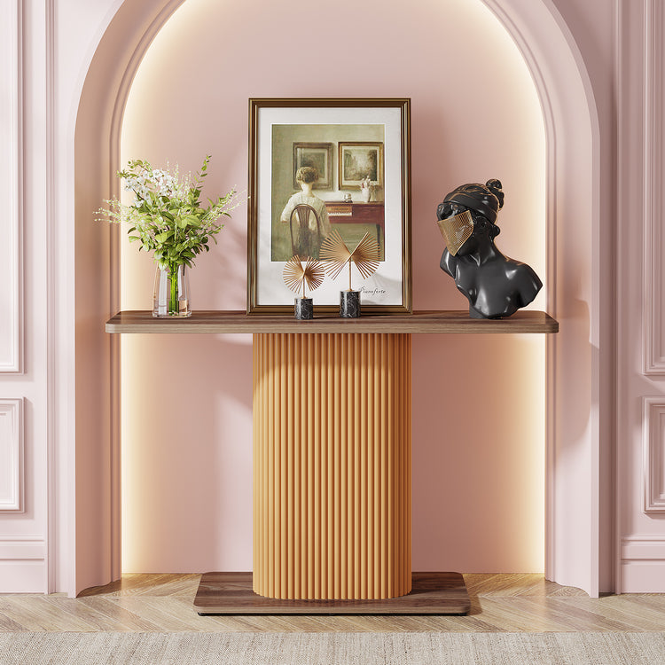 Wood Foyer Table