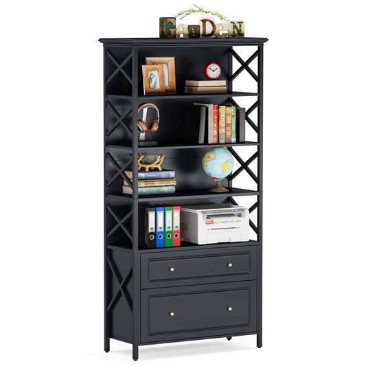 Bookcase with 2 Drawers