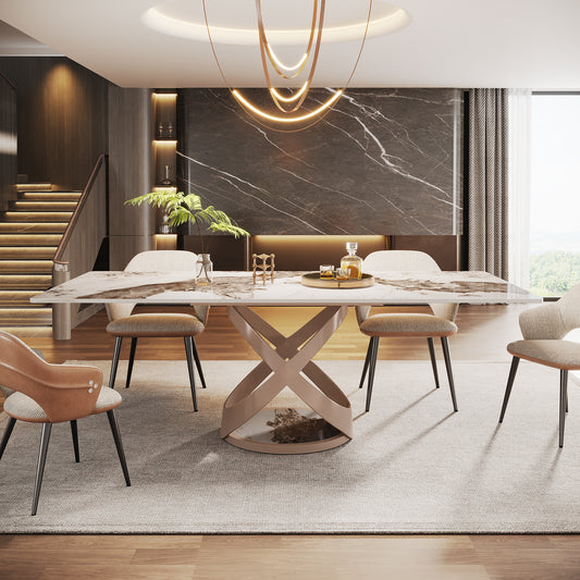 79" Rectangle Sintered Stone Dining Table