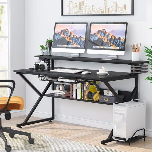 K shape Gaming Desk