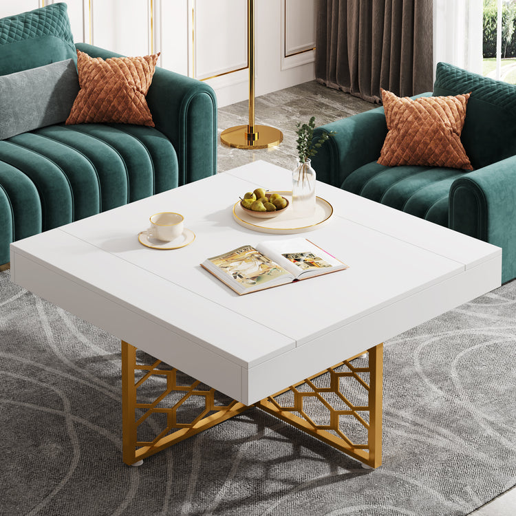 Square coffee table