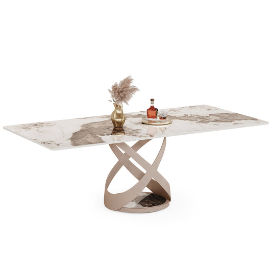 79" Rectangle Sintered Stone Dining Table