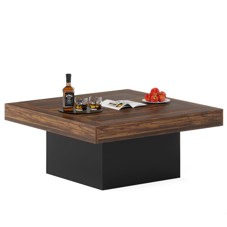 Square coffee table