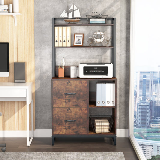 Cabinet with Bookshelf