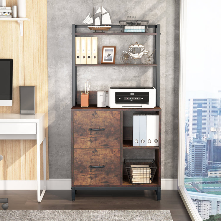 Cabinet with Bookshelf