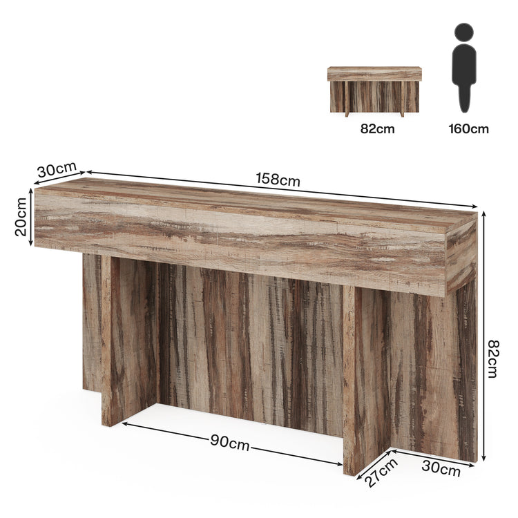 Farmhouse Sofa Table