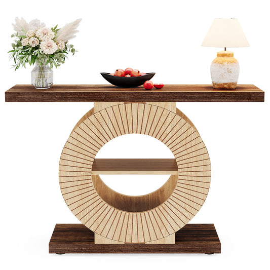 Elegant Wood Sofa Table