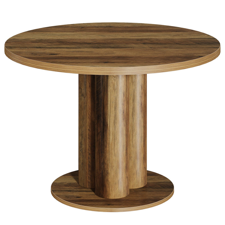 31.5" Round Conference Table, Office Table Meeting Room Desk for 4