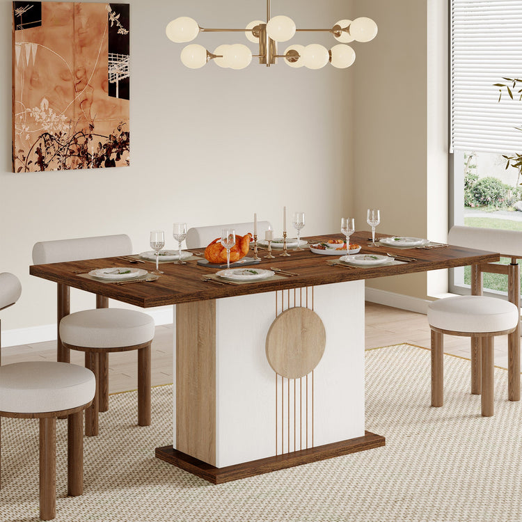 #Color_Brown & White