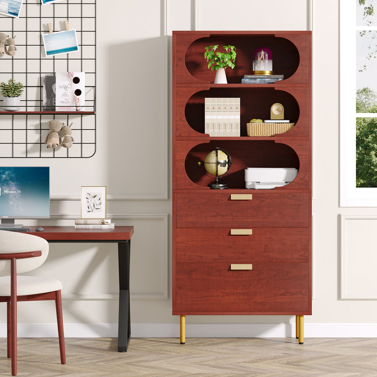 3-Drawer File Cabinet