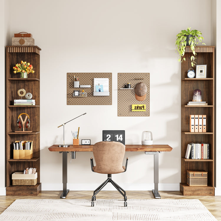 Corner Bookcase Storage Rack