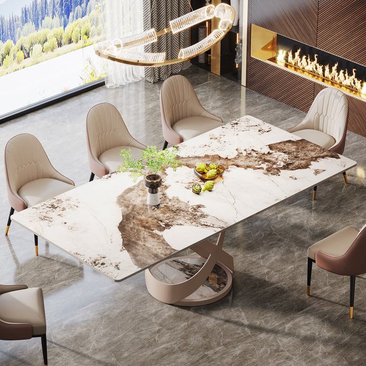79" Rectangle Sintered Stone Dining Table