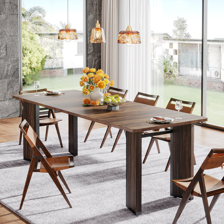 Rectangular Dinner Kitchen Table