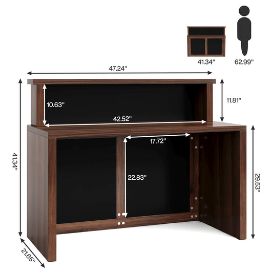 Modern Front Desk Checkout Counter