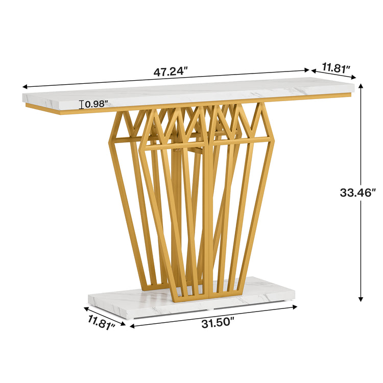 LED Modern Entryway Foyer Table