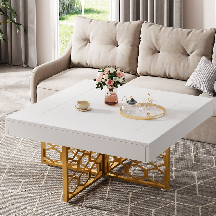 Square coffee table