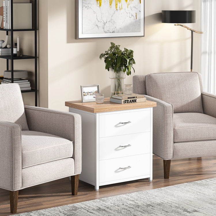 3-Drawer Nightstand