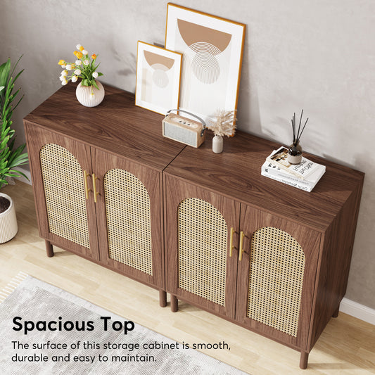 Accent Rattan Storage Cabinet