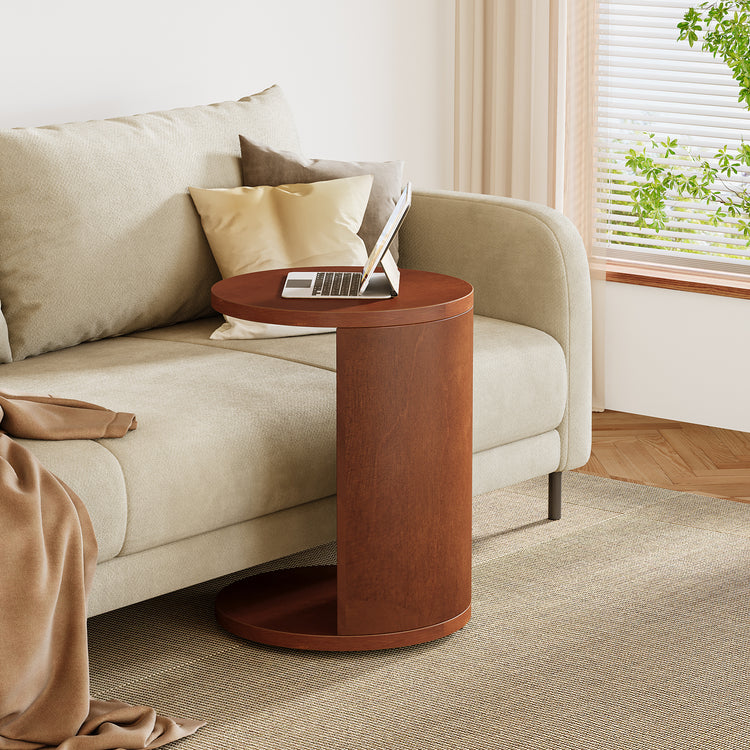 C-Shaped Snack Table