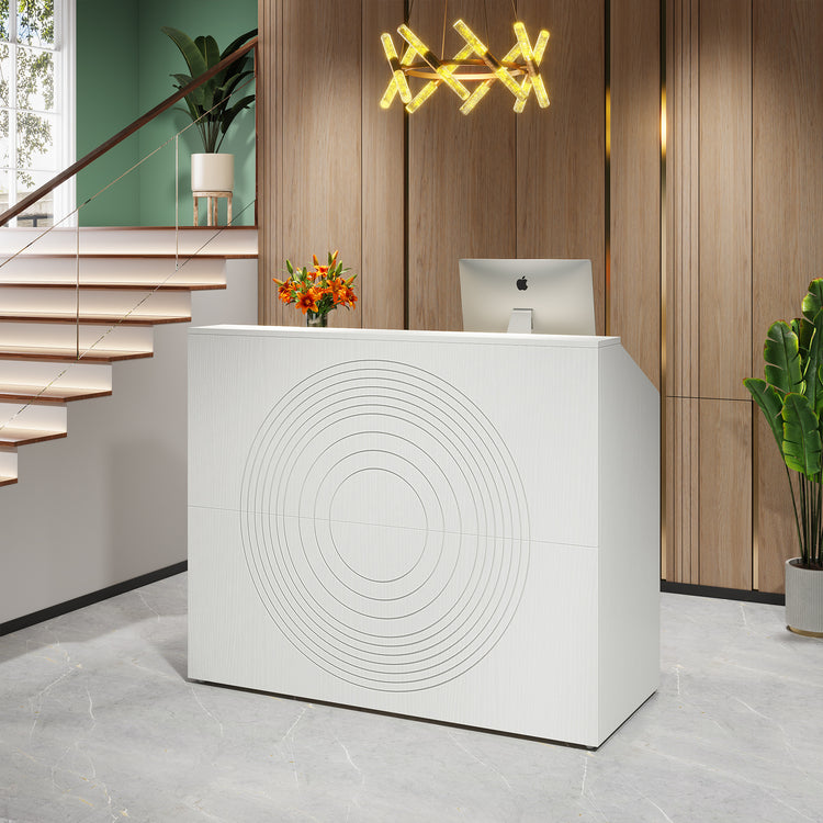 Modern Front Desk Counter Table
