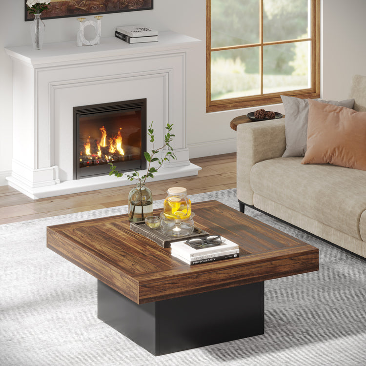 Square coffee table