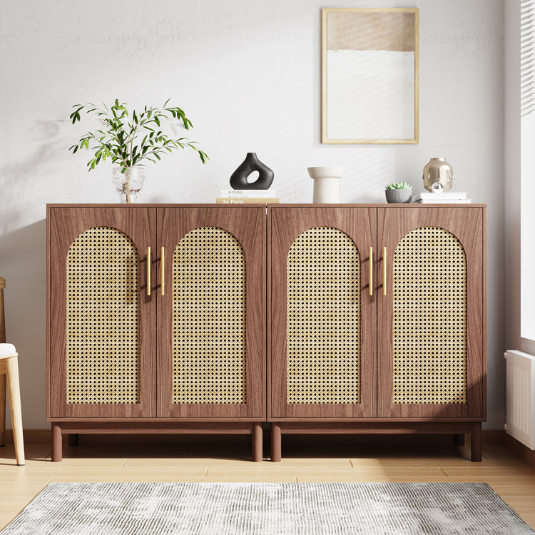 Accent Rattan Storage Cabinet