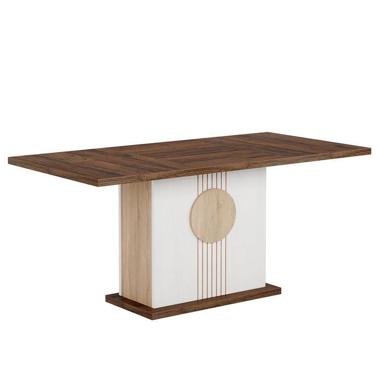 #Color_Brown & White