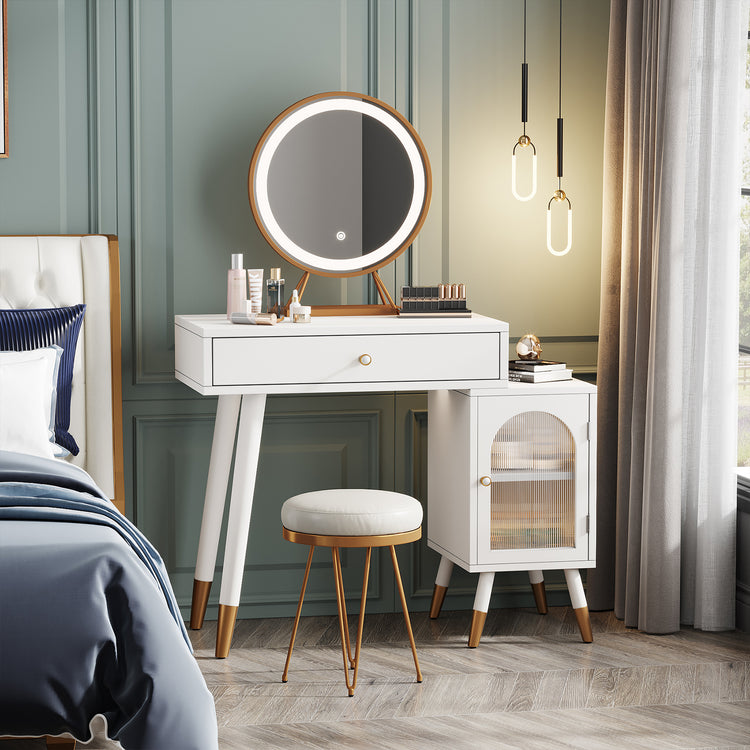 Makeup Vanity Table Set