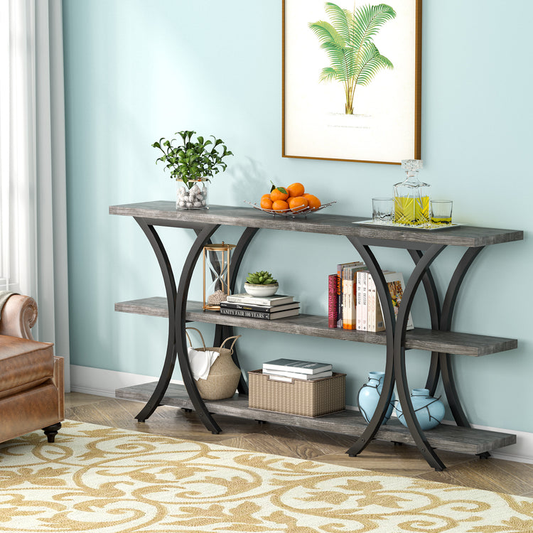 3 Tier Console Table