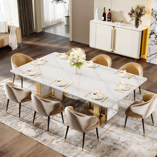 79" Rectangular Sintered Stone Dining Table